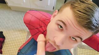 Spidey Sucks Your Cock