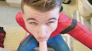 Spidey Sucks Your Cock