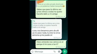 my friend's girlfriend writes me to tell me about her problems and turns her around- discreet sex