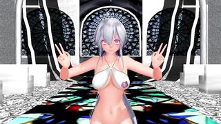 【MMD】Haku Swing Dance Third【R-18】