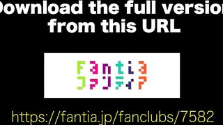 スケスケHな黒ボディータイツを着させられて、おっぱいにセクハラされちゃう動画！