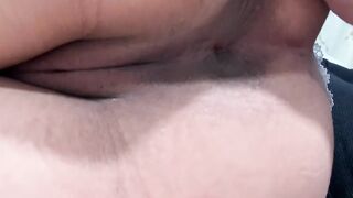 Close up pussy spreading