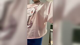 Peeing Upside Down with Gushing on Face