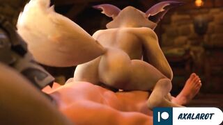 Furri Anal Fucked with Huge Cock Until Creampie