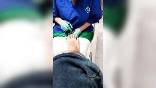 Pedicure Yummy Feet Nails Worship Foot Fetish Painting Transparent Toes