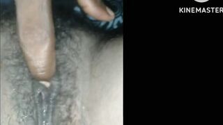 I have put my finger in my sister-in-law's and removed the water.