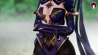 Mona and Yukikaze - Sexy Dance + Fucked Hard (3D HENTAI)