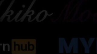 Blowjob on knees with unplanned facial cumshot