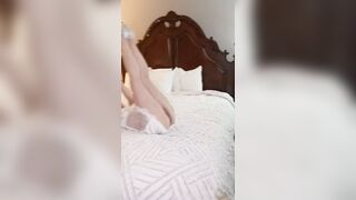 The Sexy MILF Nextdoor - strip teasing you