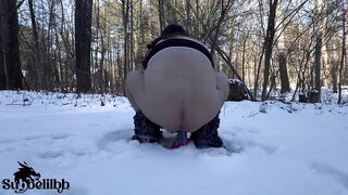 Let’s cum in the snow together - Subbelilbb