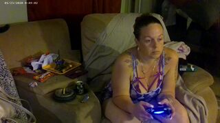 I catch roommate filming up my mini dress