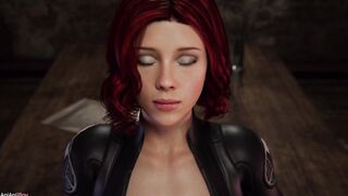 Black Widow double penetration