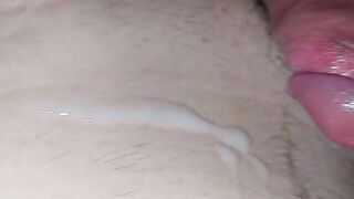 Night masturbation and twice a wonderful orgasm